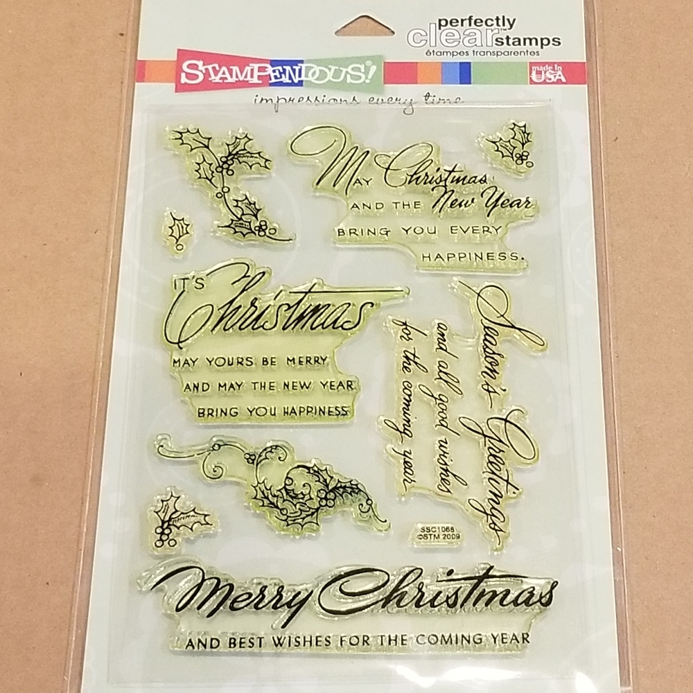 Clear Stamps Christmas Wishes